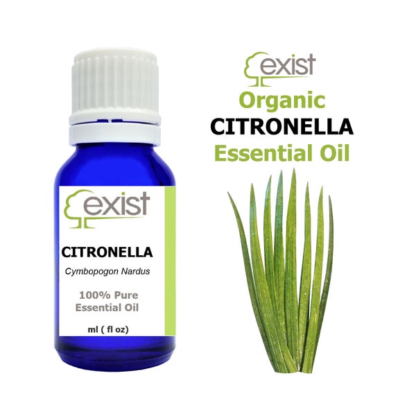 Organic Citronella Essential Oil Pure Therapeutic Grade
