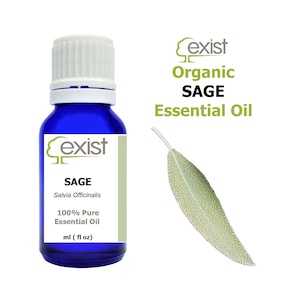 Organic Sage Essential Oil Pure Therapeutic Grade