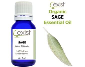 Organic Sage Essential Oil Pure Therapeutic Grade
