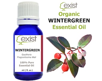 Organic Wintergreen Essential Oil Pure Therapeutic Grade