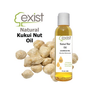 Kukui Nut Oil - 100% Pure (Candlenut Oil)