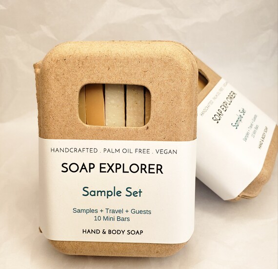Sample Set 10 Mini Barsoaps Hand & Body Bar Soap Soap Etsy