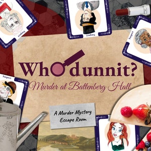 Whodunnit? | Online Escape Room | Personal Pack