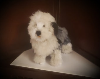 Crochet Old English Sheepdog Etsy