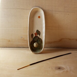 Ceramic Incense Holder / Ceramic Incense Burner / My home town