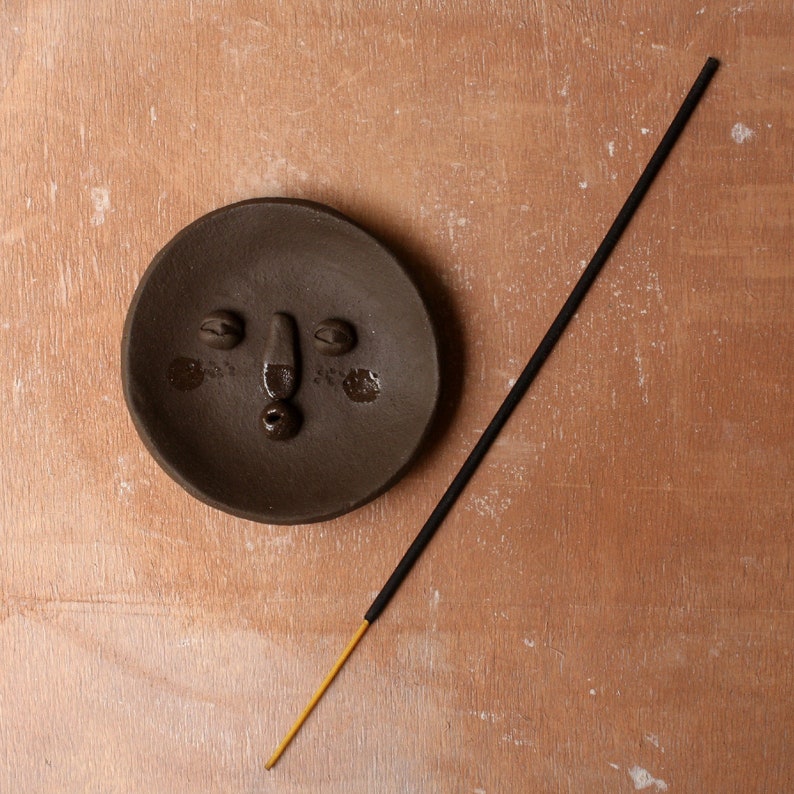 Africa / Ceramic Incense Holder / Ceramic Incense Burner / Africa art / incense holder image 1
