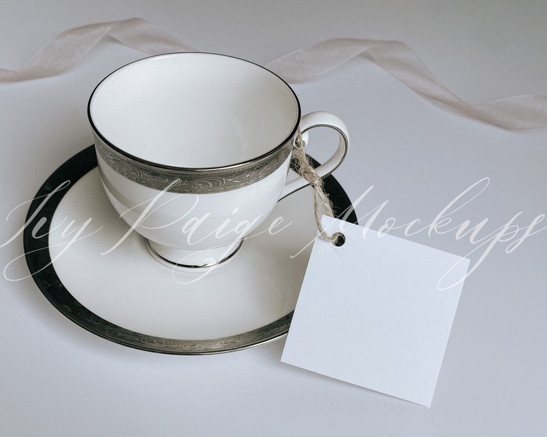 Download Square Favor Tag Mockup Favor Tag Mock up Wedding Favor ...