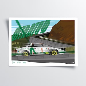 The 1974 Sanremo Rally - Stratos Era Poster | Group 4 Rally Legend | Munari Victory Art Poster