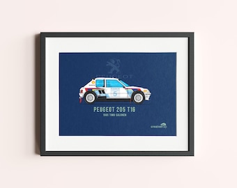 Toyota Celica Gt-four ST185 Framed Print: Rally Car Motorsport Art
