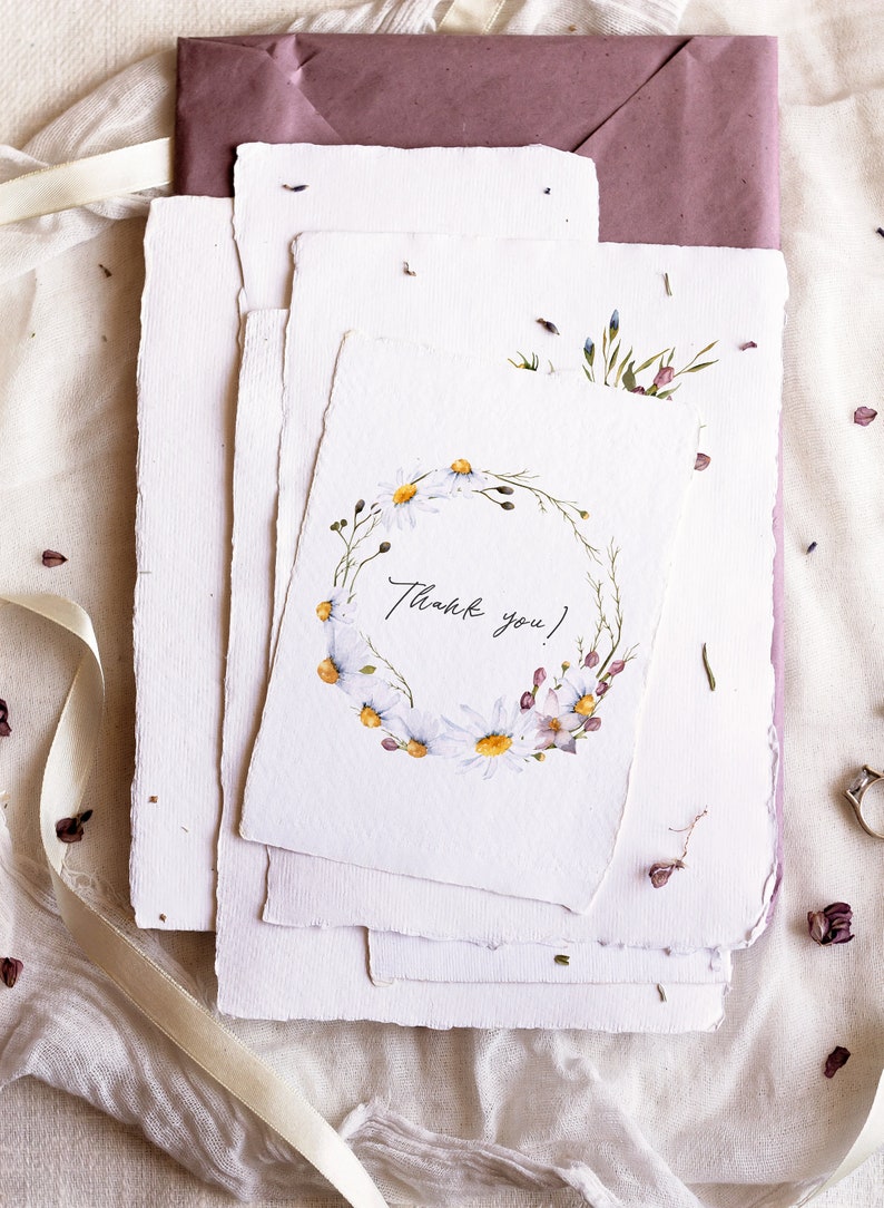 Wedding floral clipart Watercolor meadow wreath with wildflowers: chamomile Watercolor wreath clipart PNG centaury foliage
