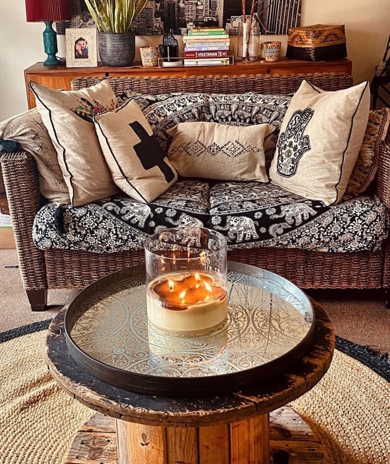 Massive 3 Kg 4 Wicked Fragranced Soy Candle Huge Candle Extra Extra