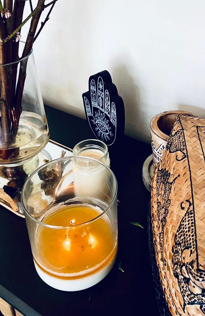 Extra Extra Large Scented Soy Candle Huge Soy Candle Tripple Wick