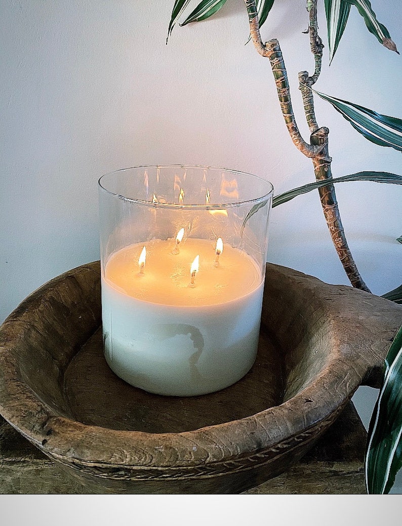 Massive 3 Kg 4 Wicked Fragranced Soy Candle Huge Candle Extra Extra