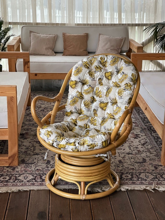 Rocking Chair Cushion Rattan Cushion Ottoman Rocking Chair Cushion