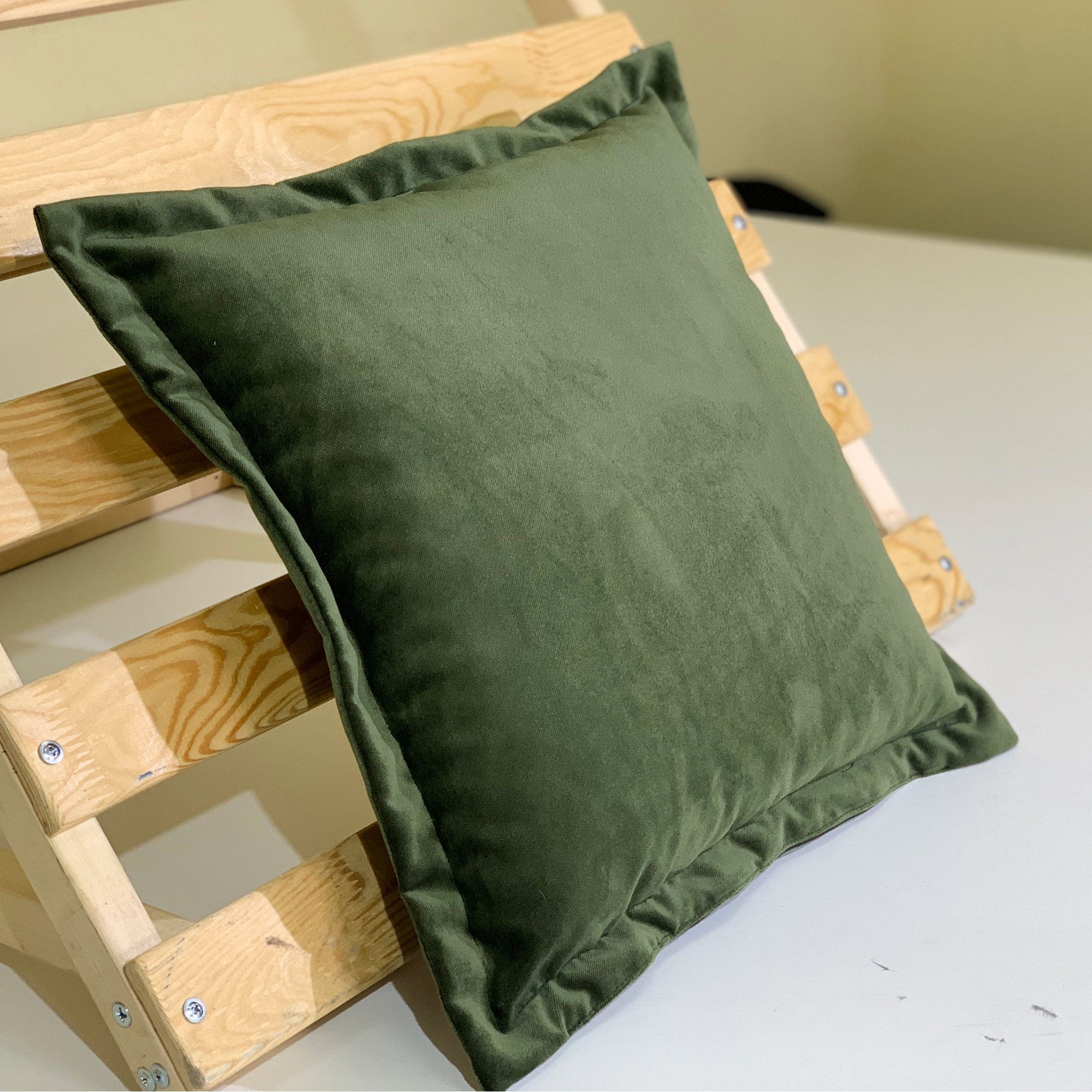 Elite Decorative Velour Pillow Square Pillow for sofas Etsy