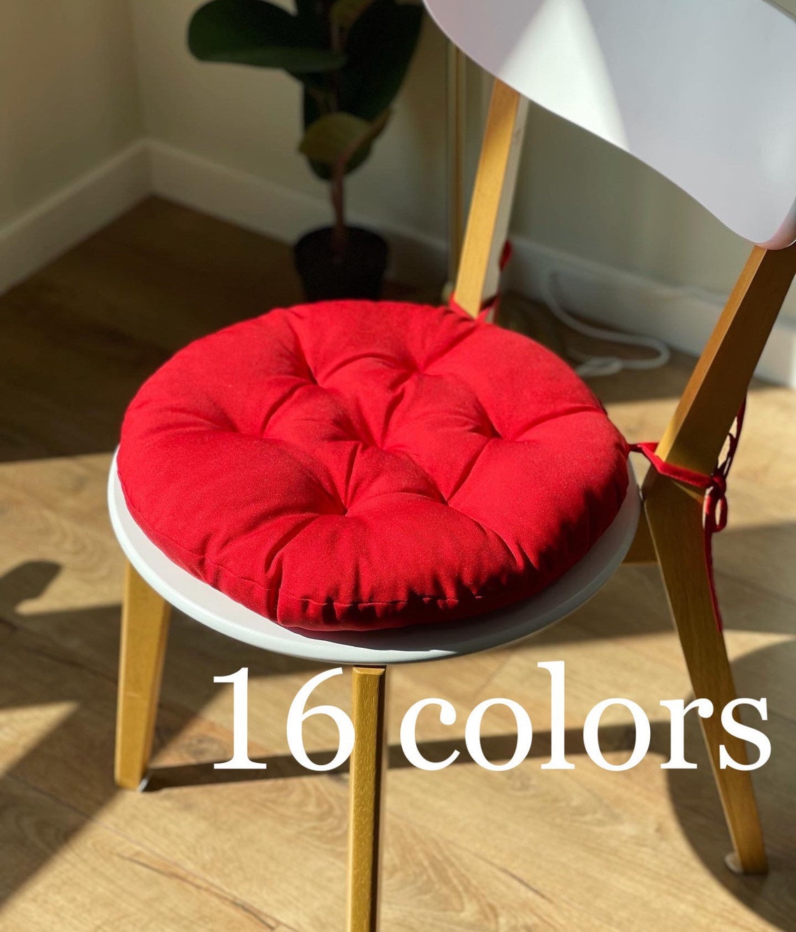 Bestseller Round Seat Cushion Сolors Chair Etsy