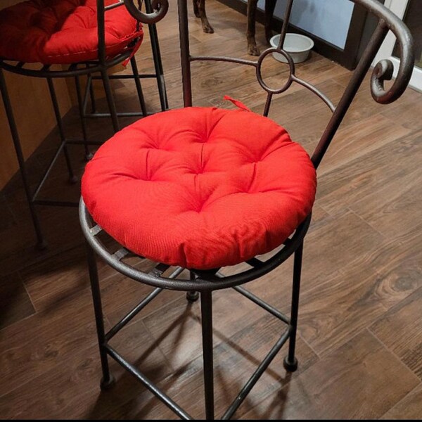 Round Chair Pads Etsy