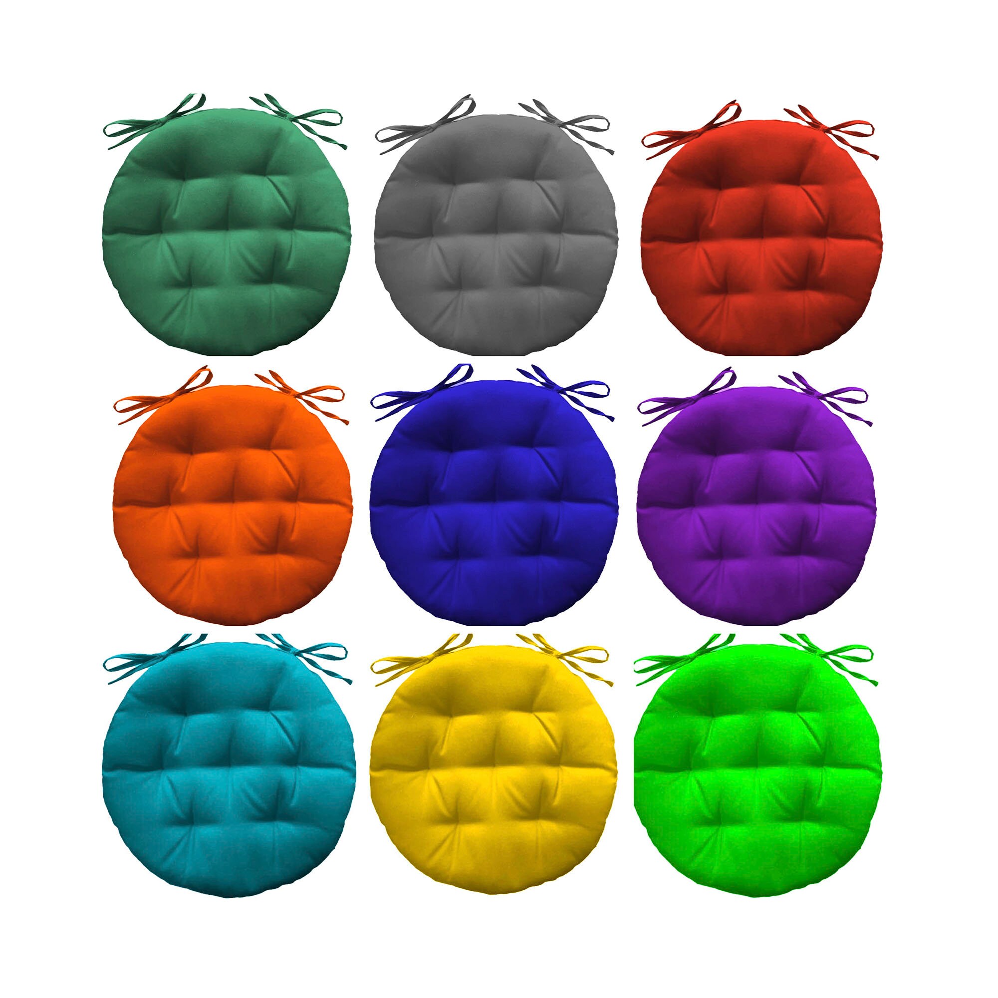 Bestseller Round Seat Cushion Сolors Chair Etsy