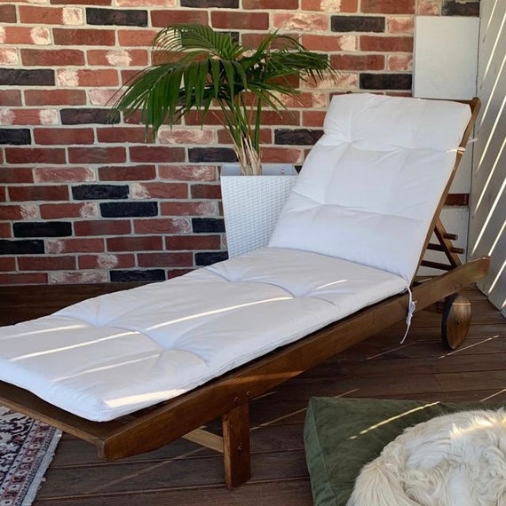Off white chaise sale