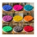 Cushion for chair - Round Chair Cushion 'Сolors' - Chair Pads with Ties - 12,13,14,15,16,18 inches - Indoor/For kids/Bistro pads 