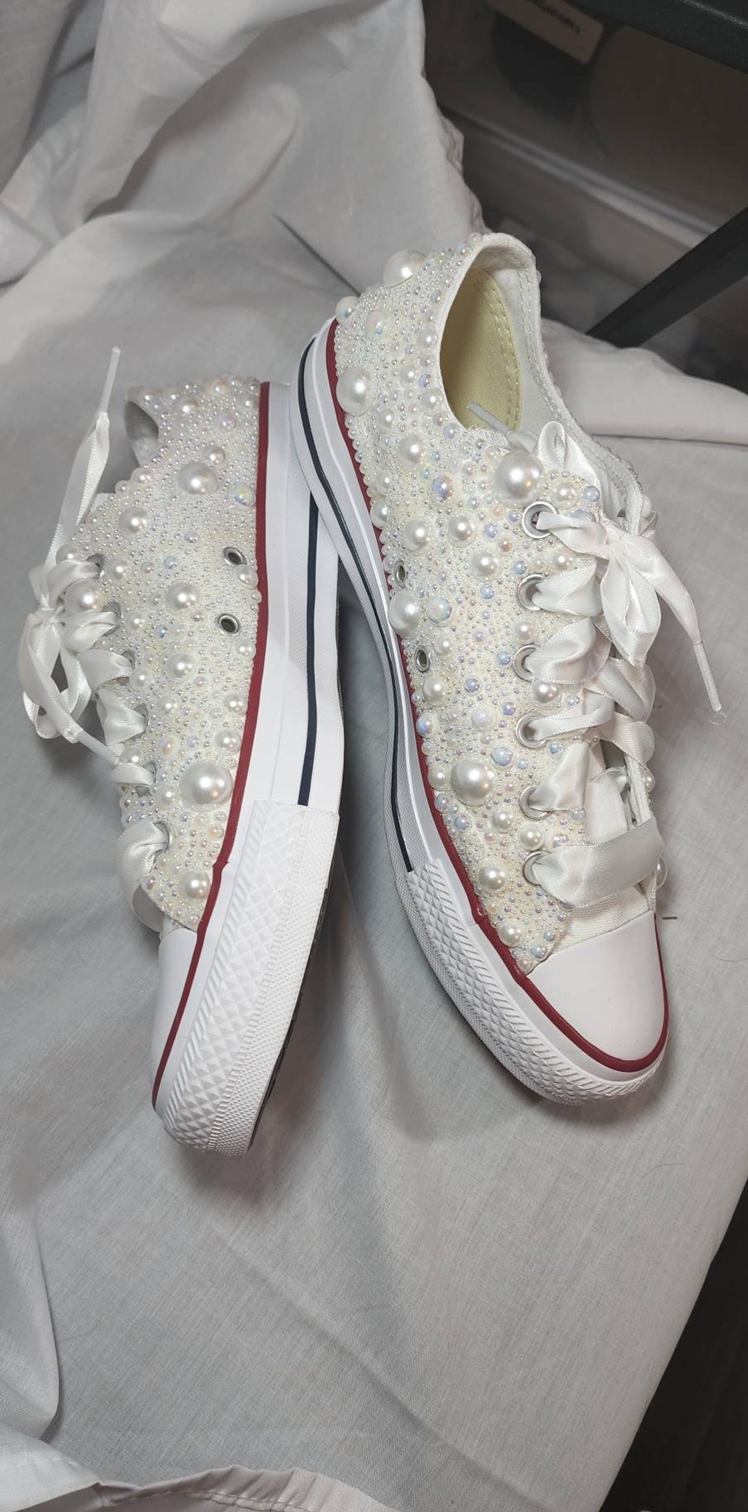 Bedazzled chucks clearance