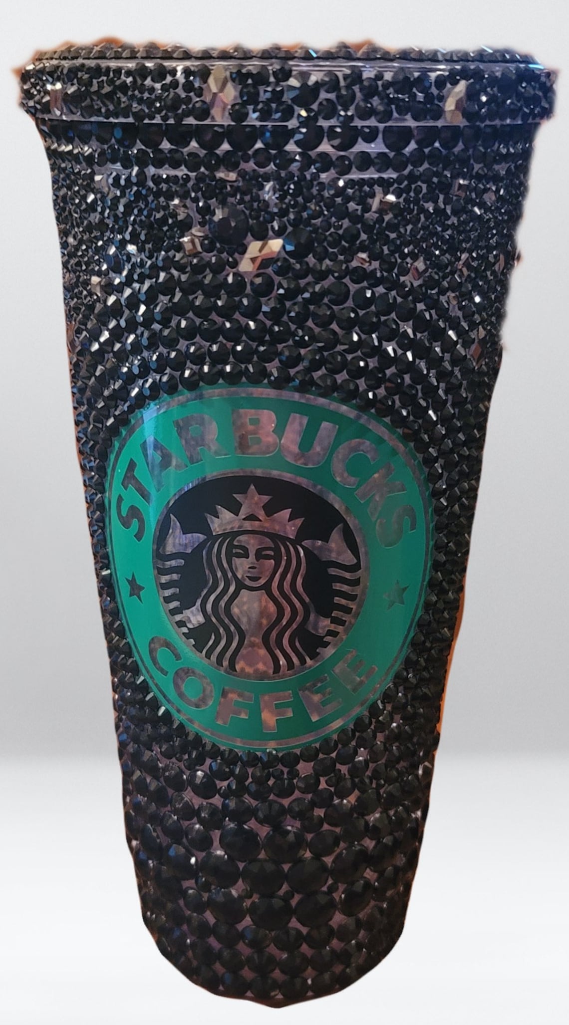 bedazzled starbucks cup diy