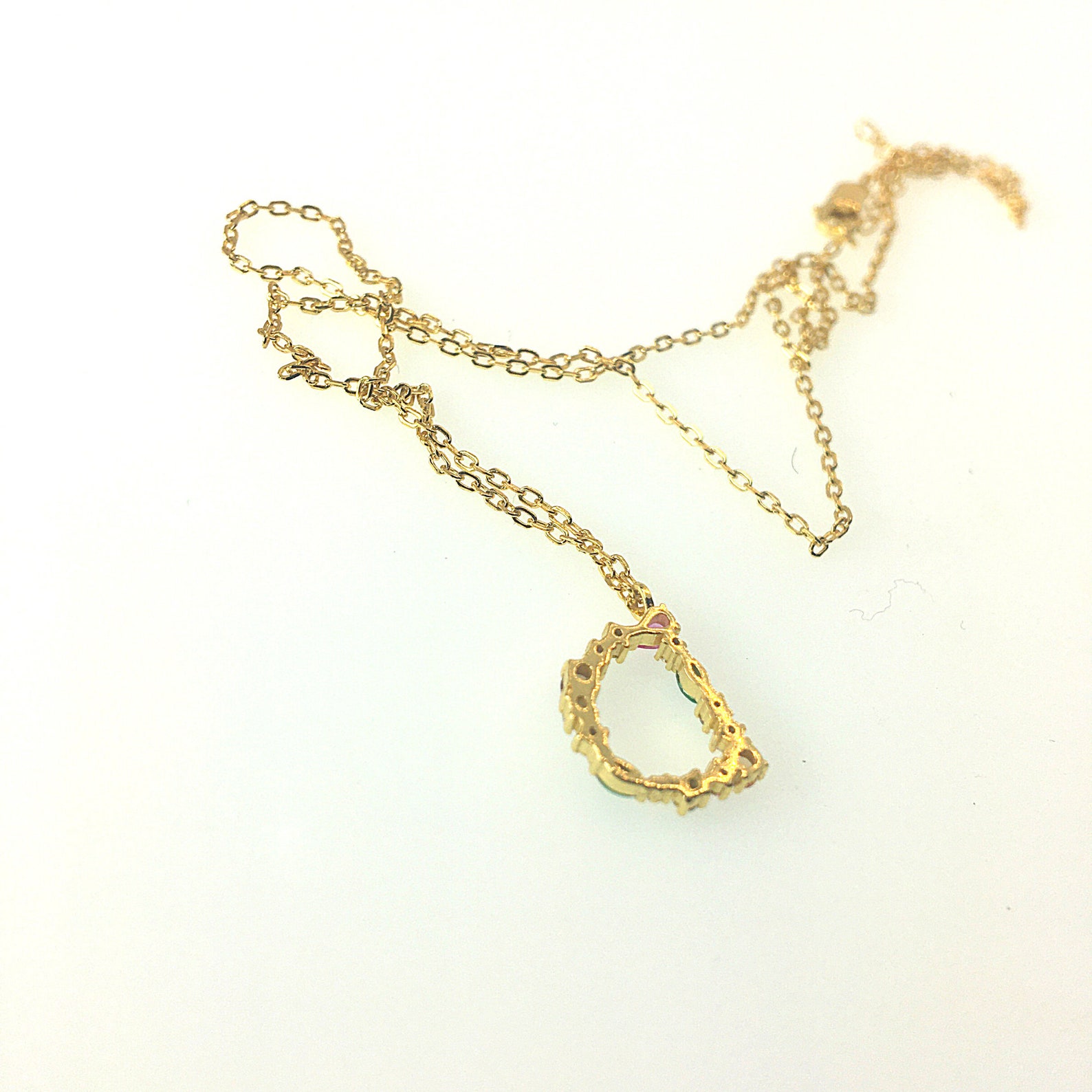 Verlovingscadeau doos Initial D ketting D eerste Pin | Etsy