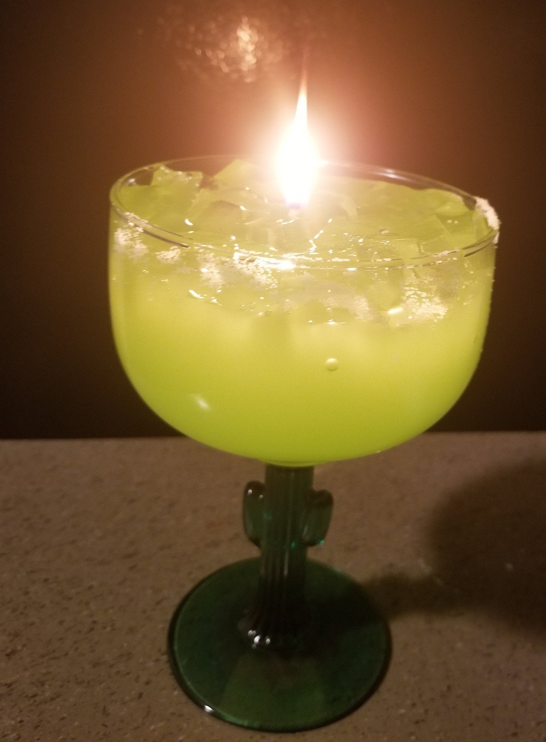 Lime Margarita Scented Candle Etsy