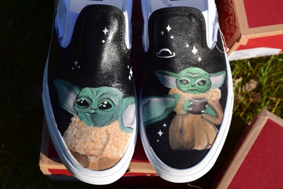 star wars painted vans