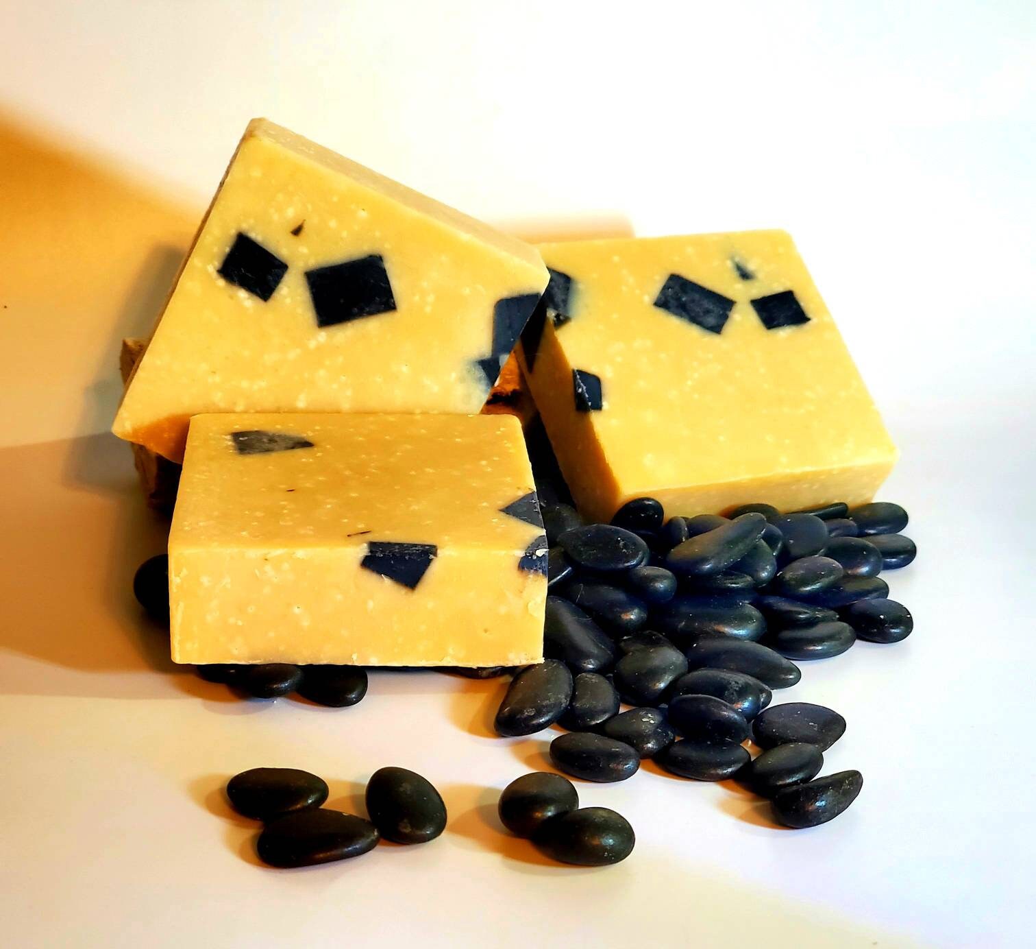 Dead Sea Mud Scrub Body Bar Shea Butter Detoxifying Soap Etsy