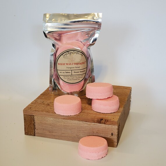 HANGOVER Shower Steamers 4 oz Shower Melts Aromatherapy Etsy