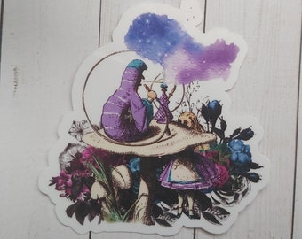 Alice in Wonderland Sticker | Caterpillar Sticker | Alice in Wonderland gifts | Alice in wonderland birthday | Alice in wonderland planner