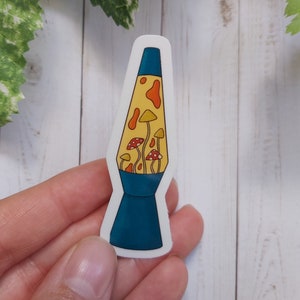 Retro lava lamp sticker | vsco sticker | retro sticker | vinyl sticker | disco stickers | Hippie Stickers | lava lamp | vintage stickers