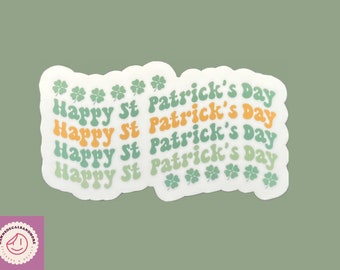 St Patricks Day sticker | Shamrock sticker | St. Patricks Day | Irish | st patricks day gifts | vinyl laptop stickers | saint patricks