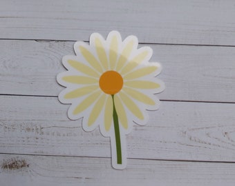 Daisy Sticker | Daisy stickers | retro stickers | laptop stickers | Flower stickers | retro daisy stickers | flower planner stickers