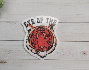 Eye of the tiger sticker | vinyl stickers | laptop stickers | flower stickers | stickers laptop | hippie stickers | tiger stickers | tiger