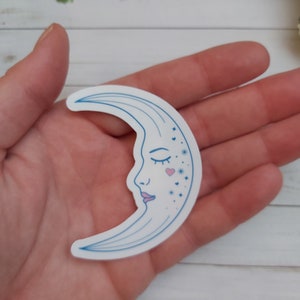 | autocollant de lune pastel Autocollant pastel | Autocollants | autocollant lunaire | | d’art pastel | autocollant de lune | autocollant de sorcière autocollants lune et étoiles