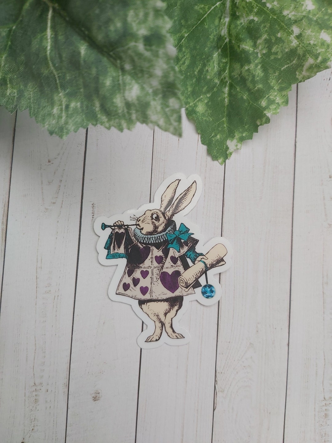 Alice in Wonderland Sticker | White Rabbit Sticker | Alice in ...