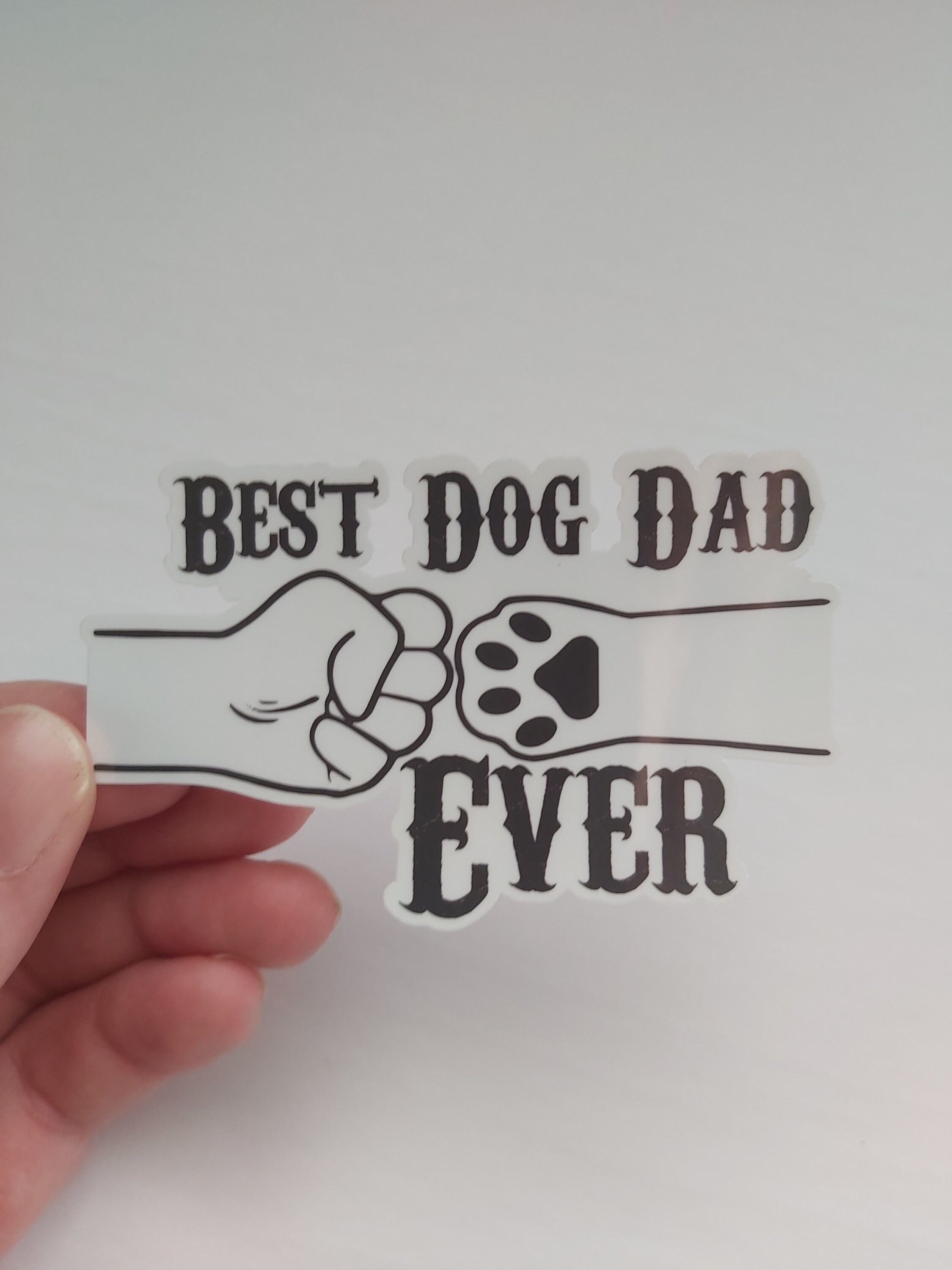 Best Dog Dad Ever sticker Dog dad father's day gift Etsy
