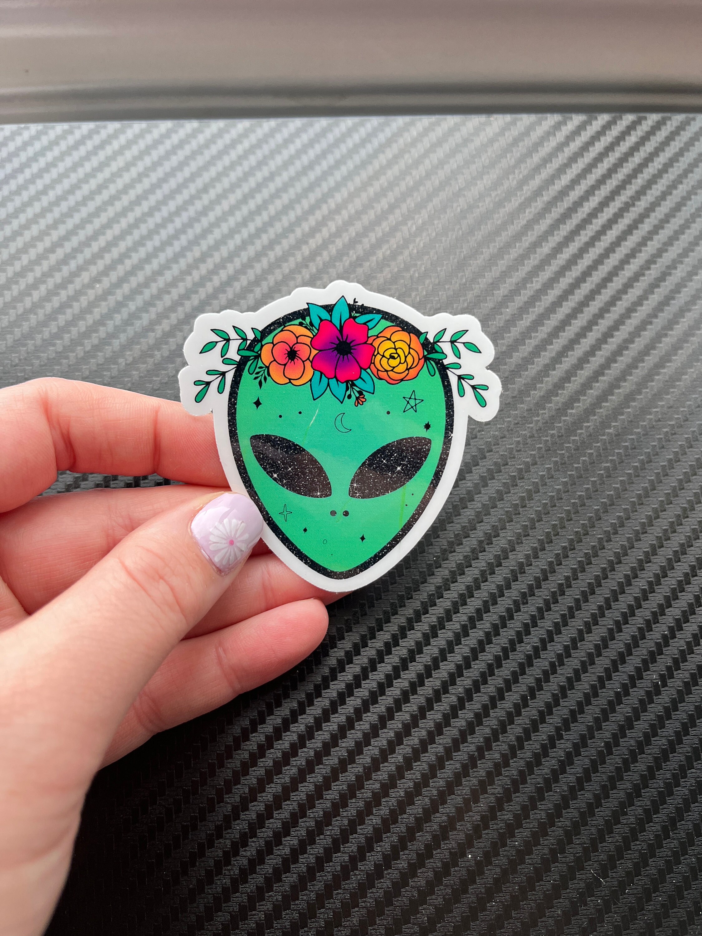 Alien Stickers | Space Alien | Funny Stickers | Laptop Stickers | Ufo ...