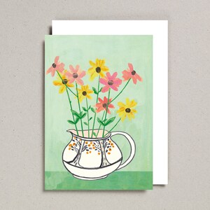 Carte Marguerites, Toutes Les Occasions, Aquarelle De Fleurs, Peinture À L'huile, Peinture De Fleurs, Peinture De Marguerites