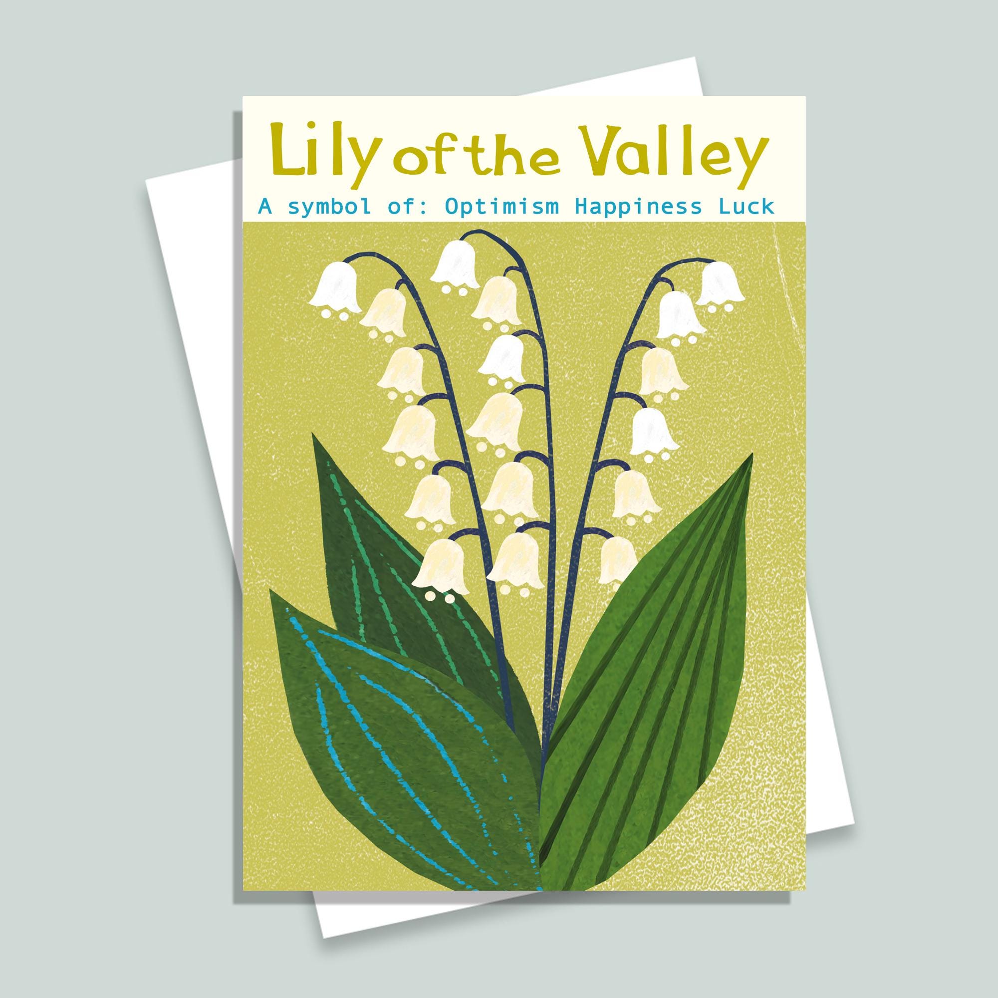 Lily of the Valley Card Birthday Everyday - Etsy