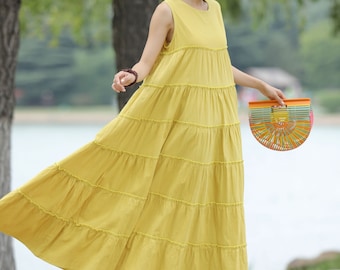 Tendencia Vestido Largo Amarillo H&m 10 Vestidos De H&M Por