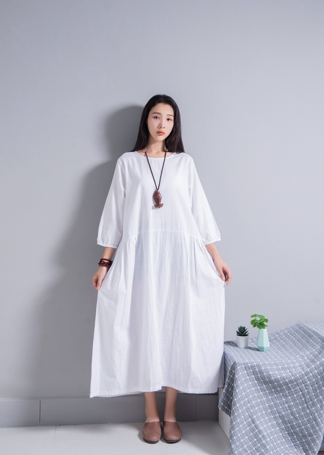 WIRROW Linen cotton long dress かぐれ 楽天市場】WIRROW Linen cotton long dress／かぐれ（kagure