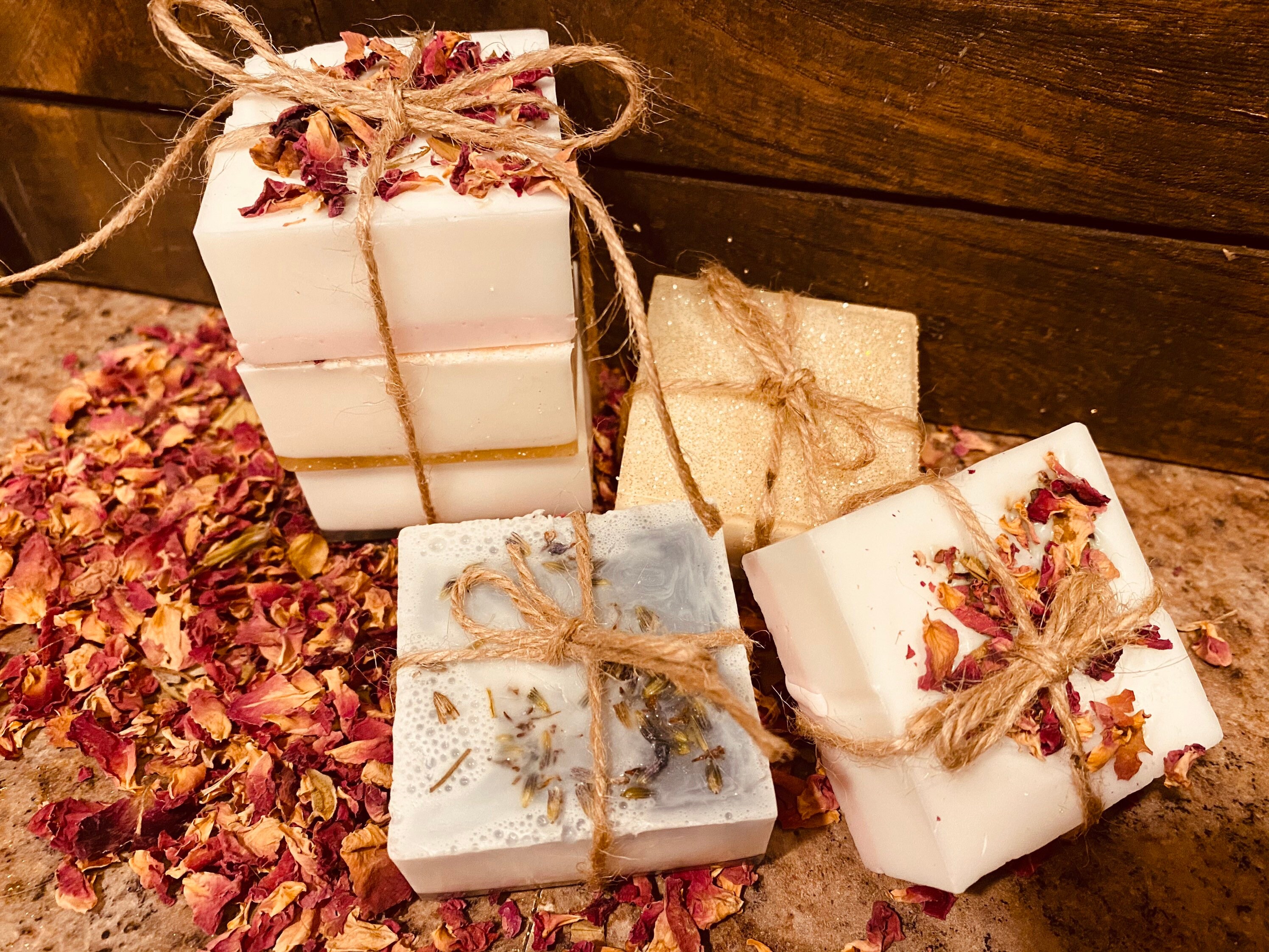 Mini soap Gift Set Set of 3 Soap Sampler Handmade Soap Gift Etsy