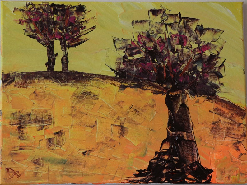 Jason Dzamba 2020 IMPRESSIONIST ACRYLIC PAINTING 12X16 Direct from Artist