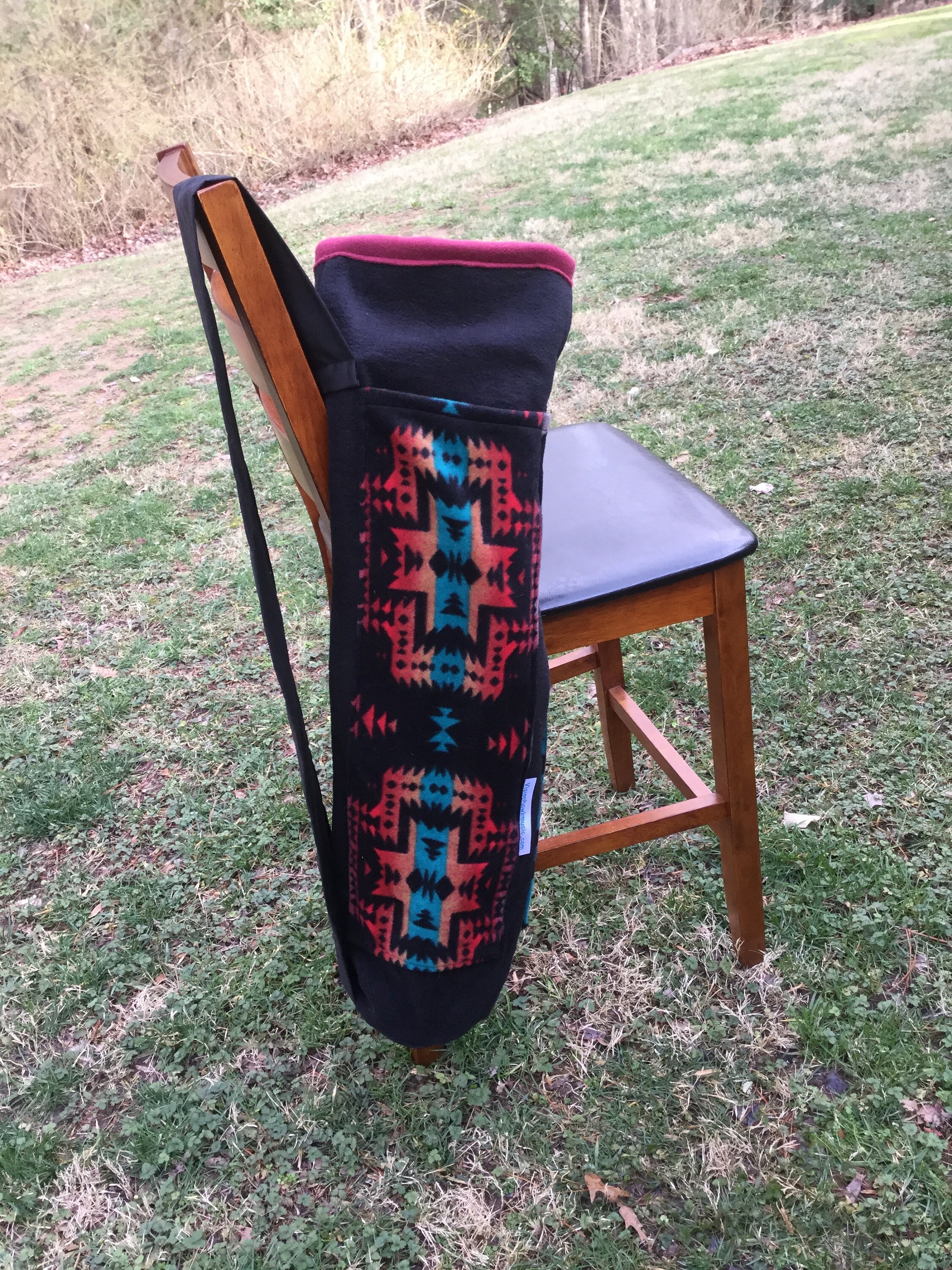 Flute Bag Holds 58 flutes Native American Style Multi Flute Etsy