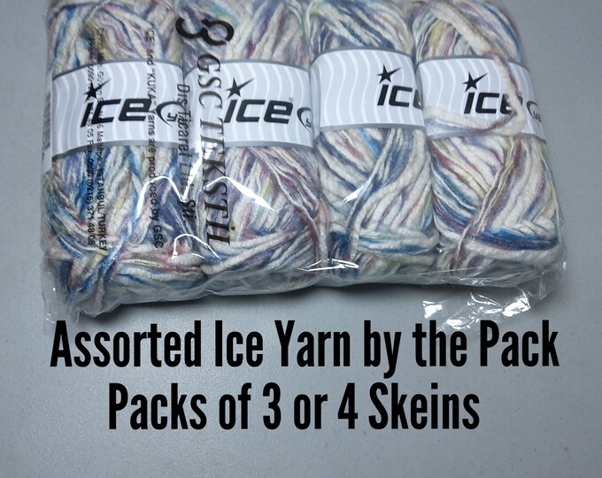Assorted Yarn by the Pack, Ice Yarn, Premier Yarn and Craft Smart Yarn Etsy