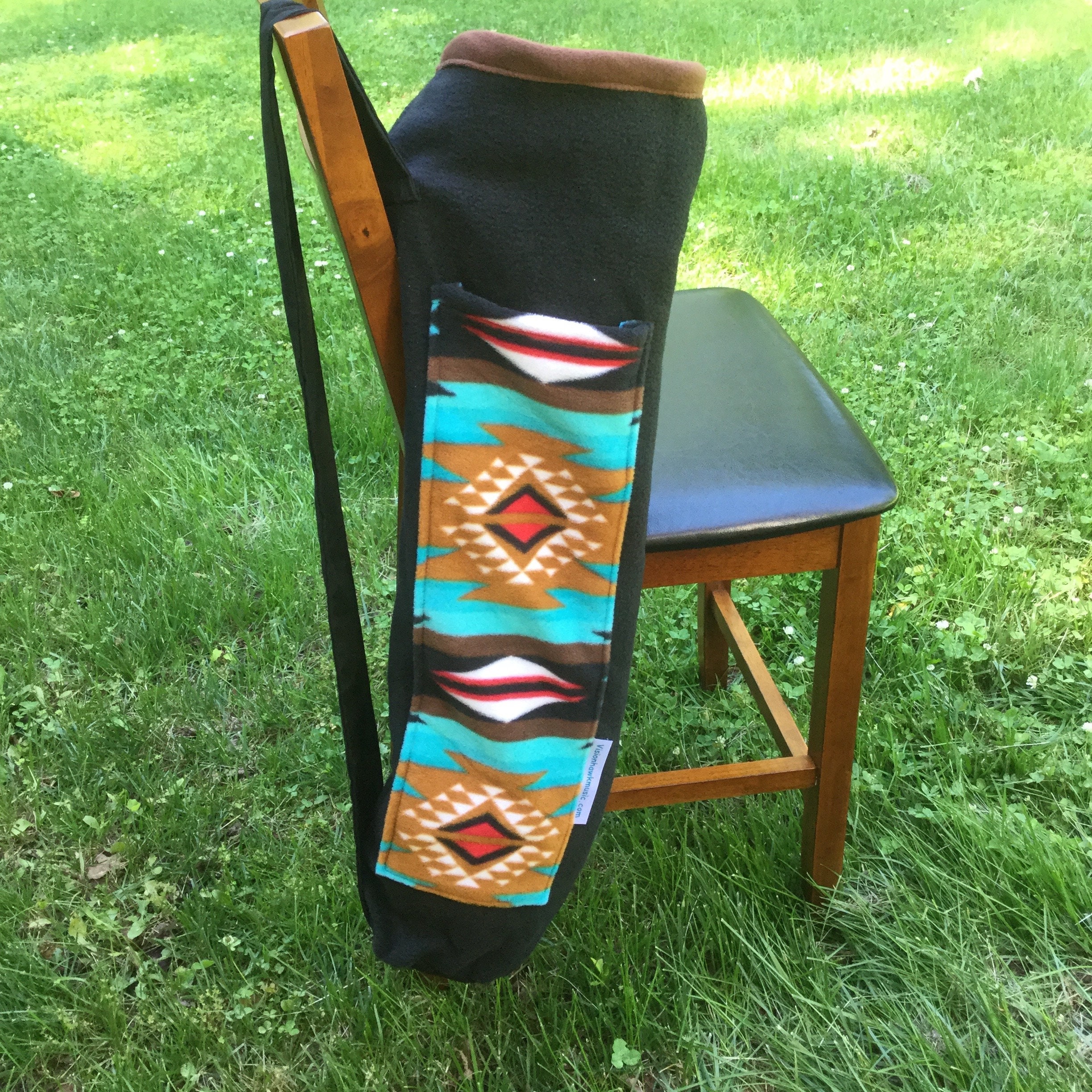 Flute Bag Holds 58 flutes Native American Style Multi Flute Etsy