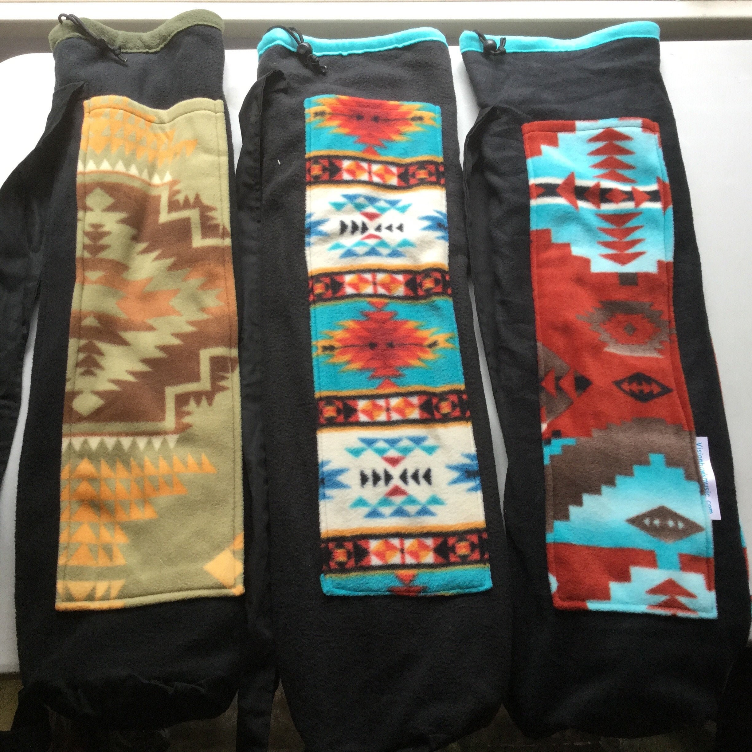 Flute Bag Holds 58 Flutes Native American Style Flute Bag Etsy